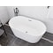 Anzzi Chand 59 in. Acrylic Flatbottom Freestanding Bathtub in White FT-AZ098-59 - alternate 5